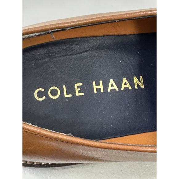 Cole Haan Men\'s Lenox Hill Cap Oxford Tan C11632 Size 8.5m Business Casual main image 12